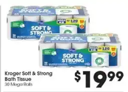Food 4 Less Kroger Soft & Strong Bath Tissue offer