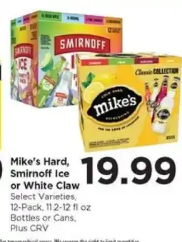 Food 4 Less Mike's Hard, Smirnoff Ice or White Claw offer