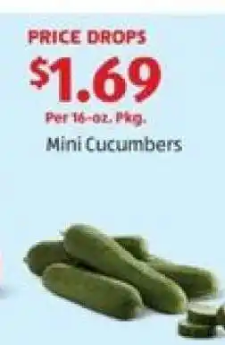 Aldi Mini Cucumbers offer