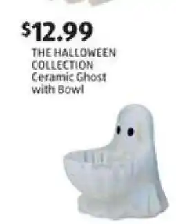Aldi Ceramic Ghost with Bowl offer