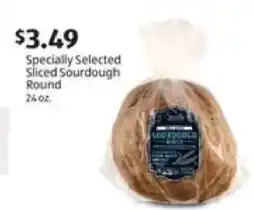 Aldi Specially Selected Sliced Sourdough Round offer