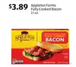 Aldi Appleton Farms Fully Cooked Bacon offer