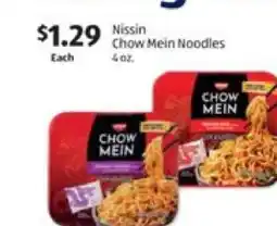Aldi Nissin chow mein noodles offer