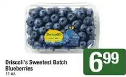 Shaw's Driscoll's Sweetest Batch Blueberries offer