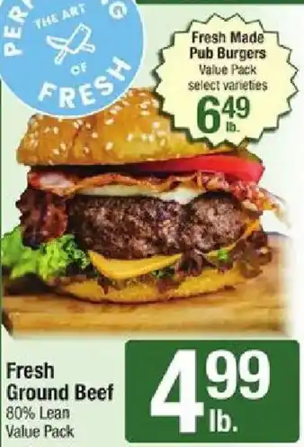Shaw's Fresh Ground Beef offer