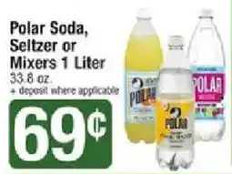 Shaw's Polar Soda, Seltzer or Mixers offer