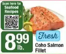 Shaw's Fresh Coho Salmon Fillet offer