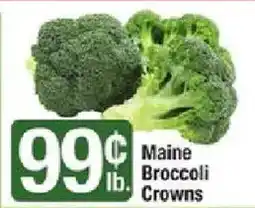 Shaw's Maine Broccoli Crowns offer