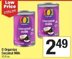 Shaw's O Organics Coconut Milk offer