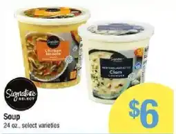 Shaw's Signature Select Soup offer