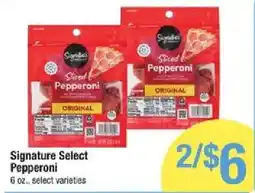 Shaw's Signature Select Pepperoni offer