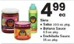 ACME Siete Salsa, Botana Sauce, Enchilada Sauce offer