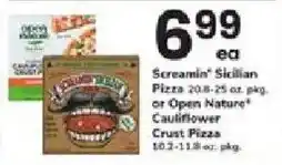 ACME Screamnin' Sicilian Pizza or Open Nature Cauliflower Crust Pizza offer