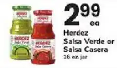 ACME Herdez Salsa Verde or Salsa Casera offer