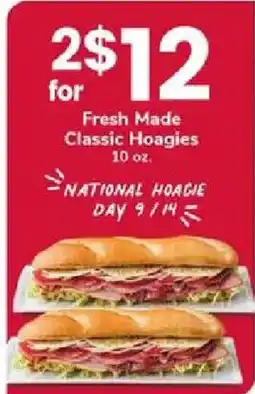 ACME Fresh Made Classic Hoagies offer