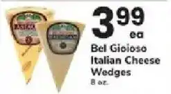 ACME Bel Gioioso Italian Cheese Wedges offer