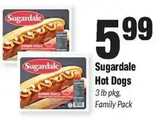 Sentry Sugardale hot dogs offer