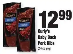 Sentry Curly's Baby Back Pork Ribs offer
