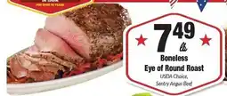 Sentry Sentry Angus Beef Boneless Eye of Round Roast offer