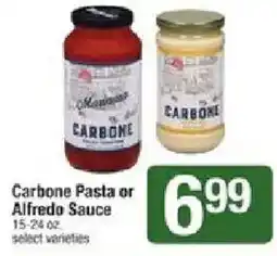 Shaw's Carbone Pasta or Alfredo Sauce offer