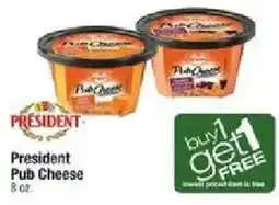 Shaw's President Pub Cheese offer