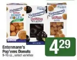 Shaw's Entenmann's Pop'ems Donuts offer