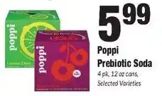 Sentry Poppi Prebiotic Soda offer
