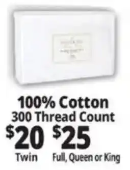 Ocean State Job Lot Waverly 100% Cotton Sheet offer