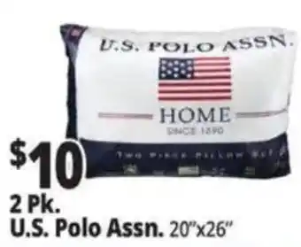 Ocean State Job Lot U.s. Polo Assn. pillow set offer