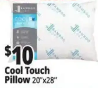 Ocean State Job Lot Bamboo Cool Touch Pillow offer