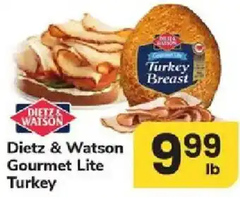 Dietz & Watson Gourmet Lite Turkey