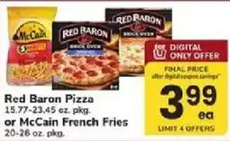 ACME Red Baron Pizza or McCain French Fries offer