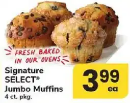 ACME Signature Select Jumbo Muffins offer