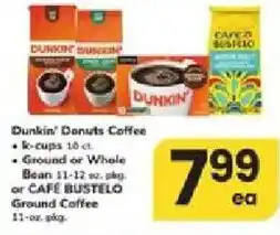 ACME Dunkin' Donuts Coffee offer