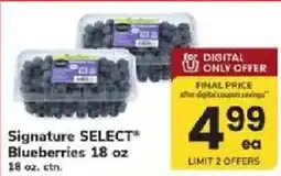 ACME Signature Select Blueberries offer