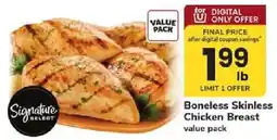 ACME Signature Select Boneless Skinless Chicken Breast offer