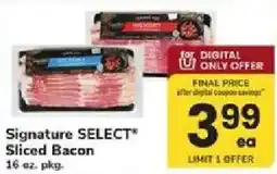 ACME Signature Select Sliced Bacon offer