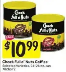 Stop&Shop Chock Full o' Nuts Coffee offer
