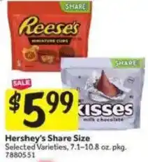 Stop&Shop Hershey's Share Size offer