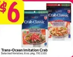 Stop&Shop Trans-Ocean Imitation Crab offer