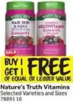 Stop&Shop Nature's Truth Vitamins offer