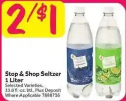 Stop&Shop Stop & Shop Seltzer offer