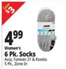 Ocean State Job Lot Women's 6 Pk. Socks offer