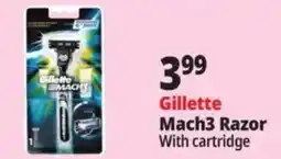 Ocean State Job Lot Gillette Mach3 Razor offer
