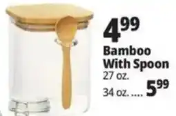 Ocean State Job Lot Bamboo With Spoon offer