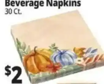 Ocean State Job Lot Beverage Napkins offer