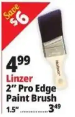 Ocean State Job Lot Linzer 2" Pro Edge Paint Brush offer
