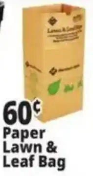 Ocean State Job Lot Paper Lawn & Leaf Bag offer
