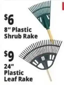 Ocean State Job Lot Plastic Shrub Rake offer