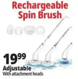 Ocean State Job Lot Rechargeable Spin Brush offer